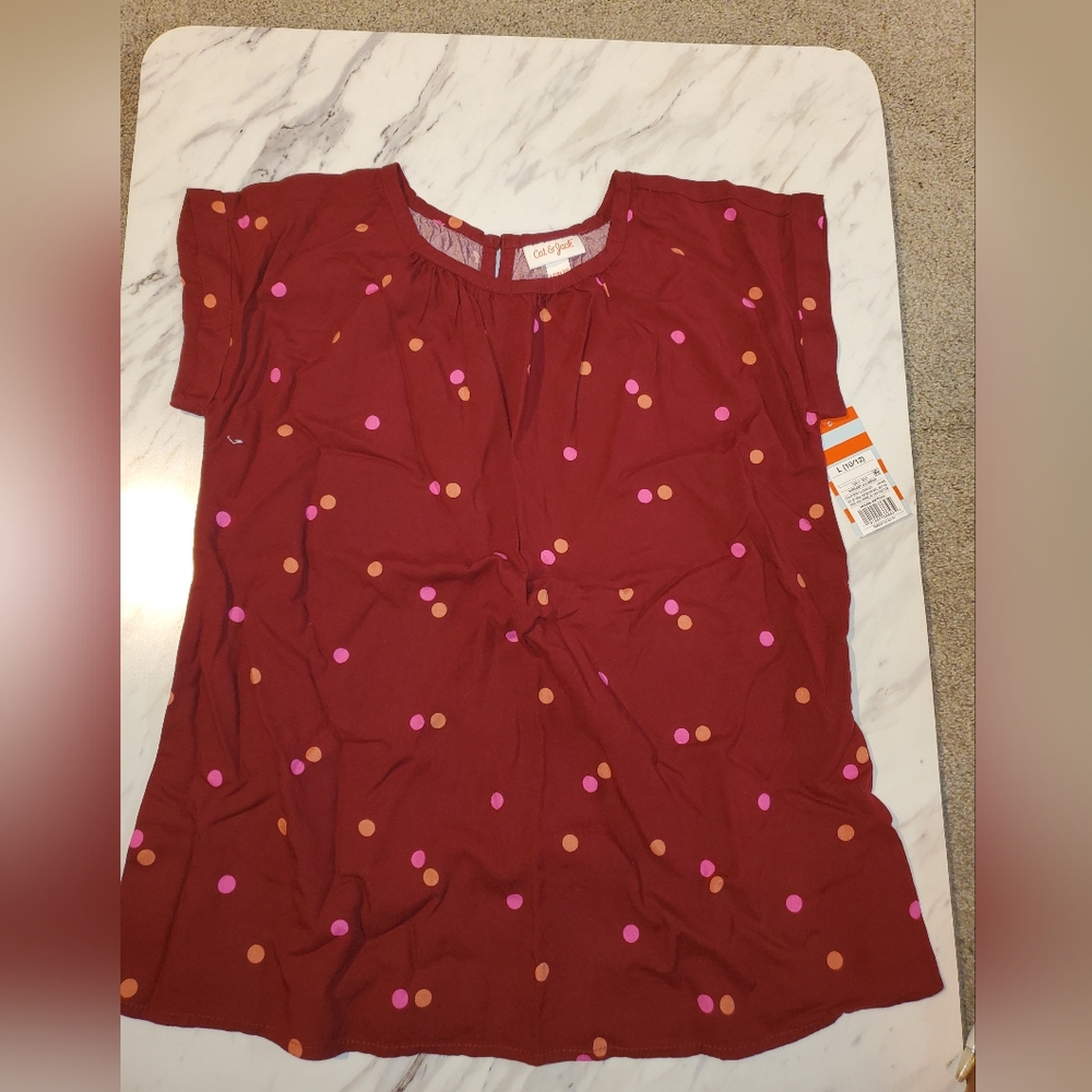 New Girl Cat and Jack Shirt